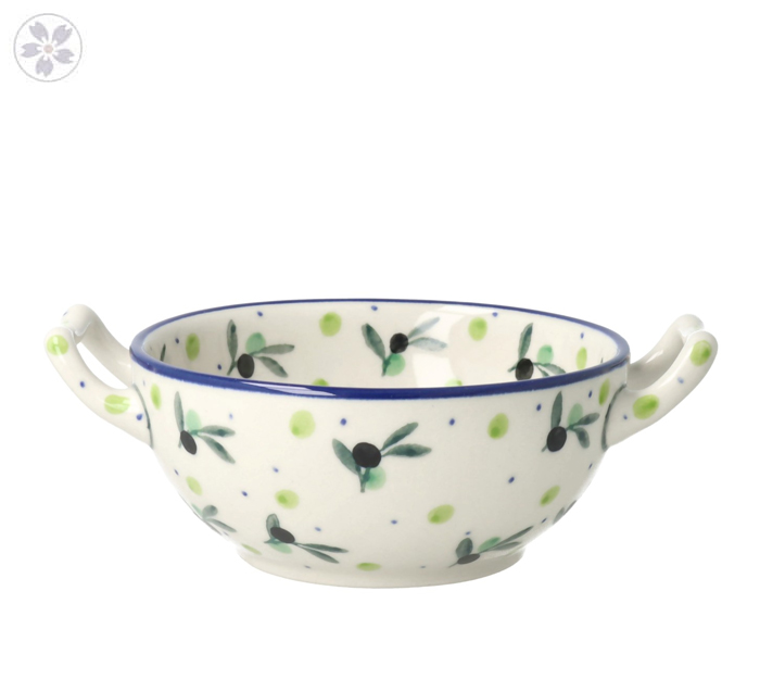 Miska fondue Ceramika Artystyczna Bolesławiec C61 dek2414X