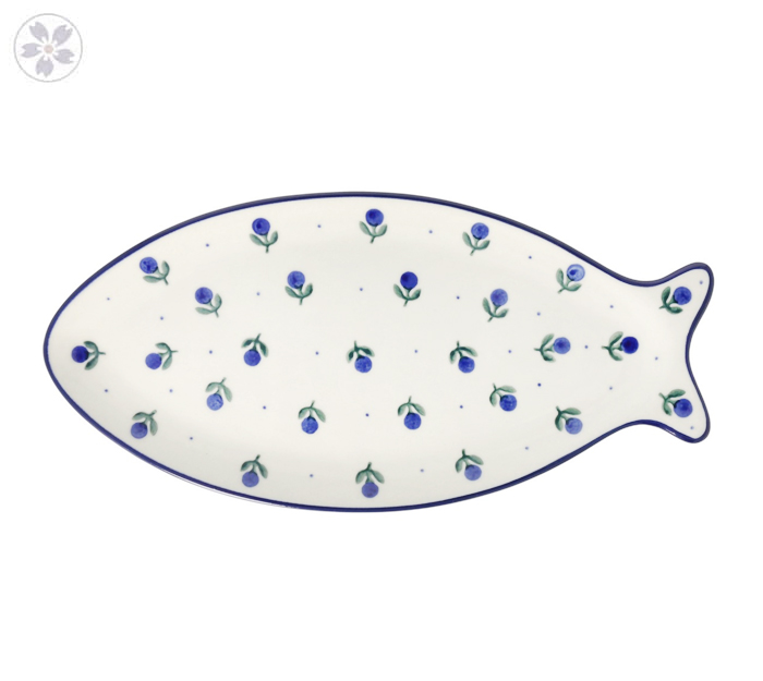 Półmisek ryba Ceramika Artystyczna Bolesławiec E19 dek135X