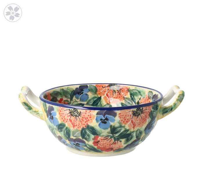 Miska fondue Ceramika Artystyczna Bolesławiec C61 dekU4704