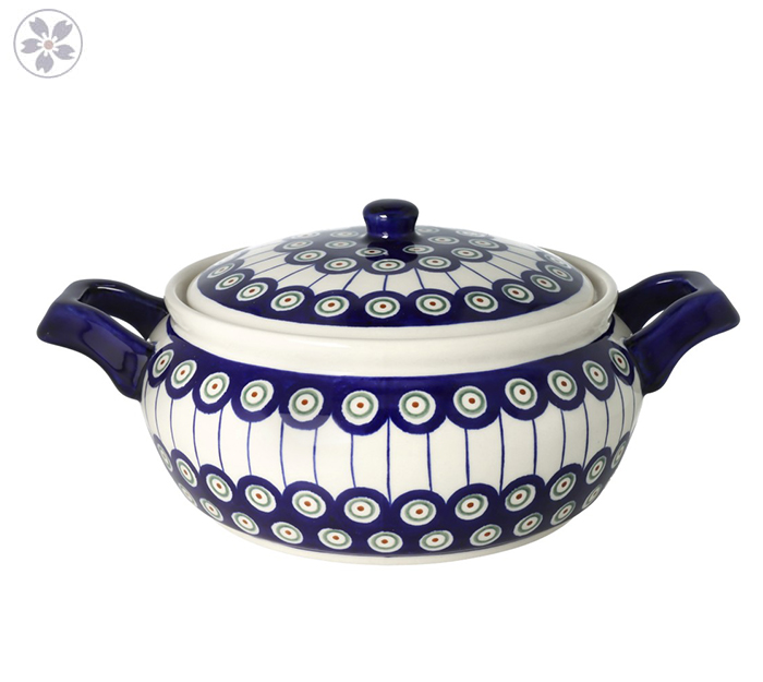 Zakłady Ceramiczne Bolesławiec シュガーポット Garnek-V-2,0-L-GU1435DEK8.jpg?