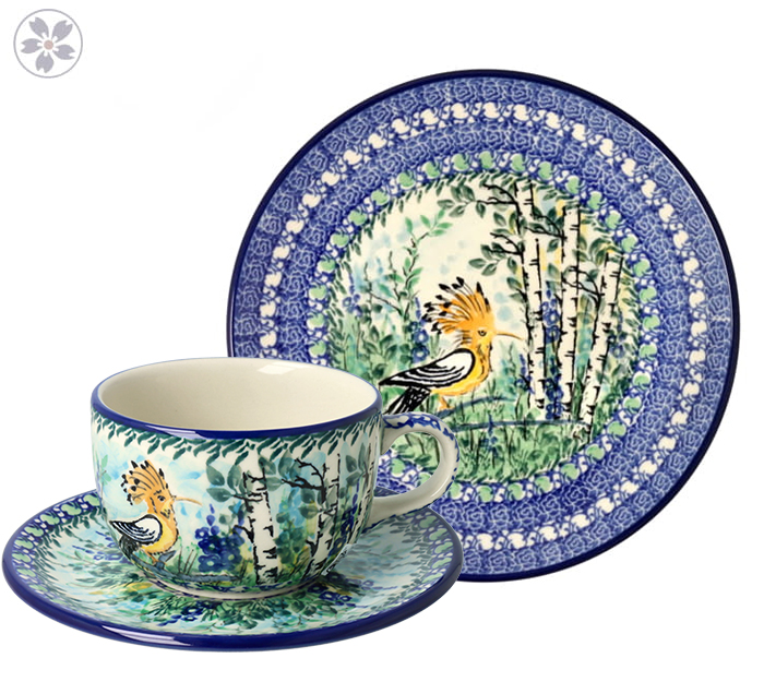 Zestaw na prezent lux dekU5076 Ceramika Artystyczna Bolesławiec