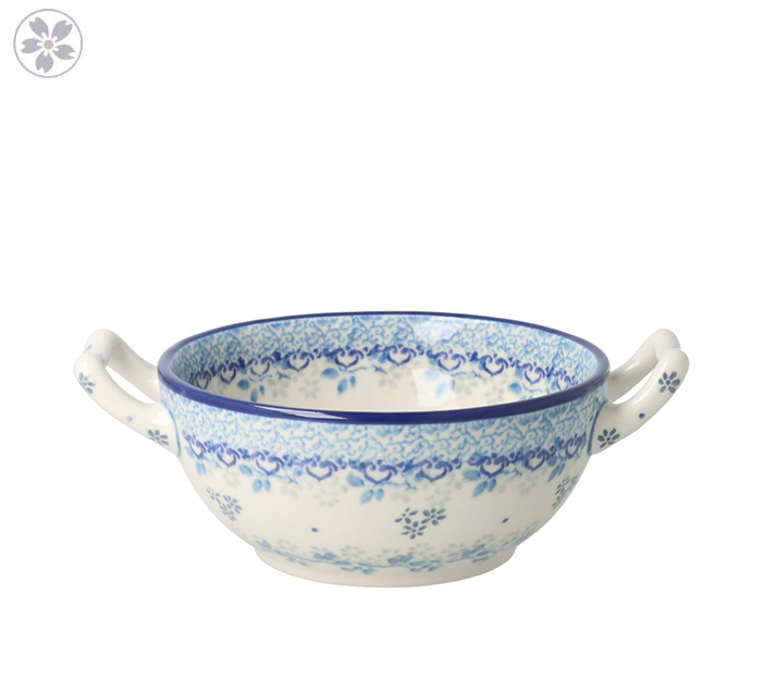 Miska fondue Ceramika Artystyczna Bolesławiec C61 dek2858X