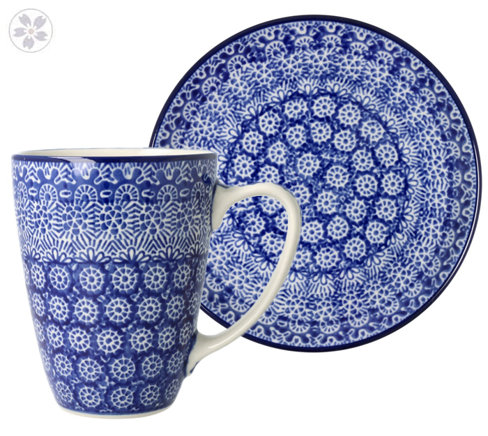 Zestaw NA START dek884X Ceramika Artystyczna Bolesławiec