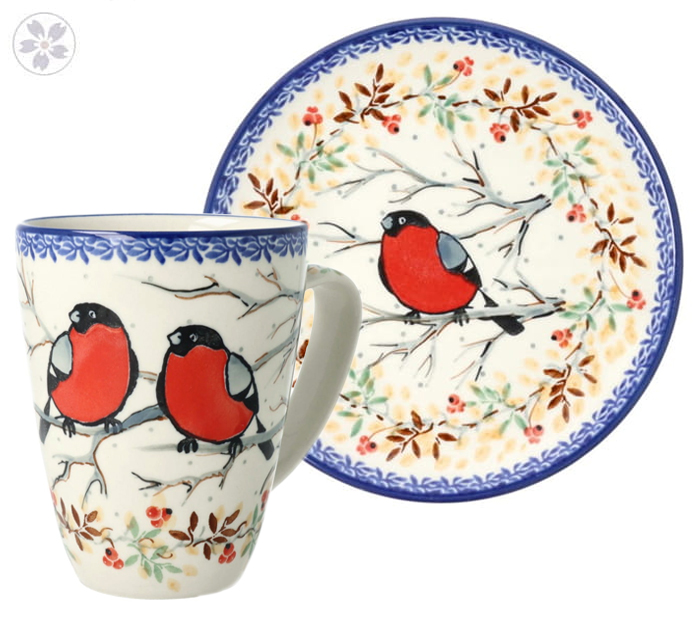 Zestaw NA START dekU4908 Ceramika Artystyczna Bolesławiec