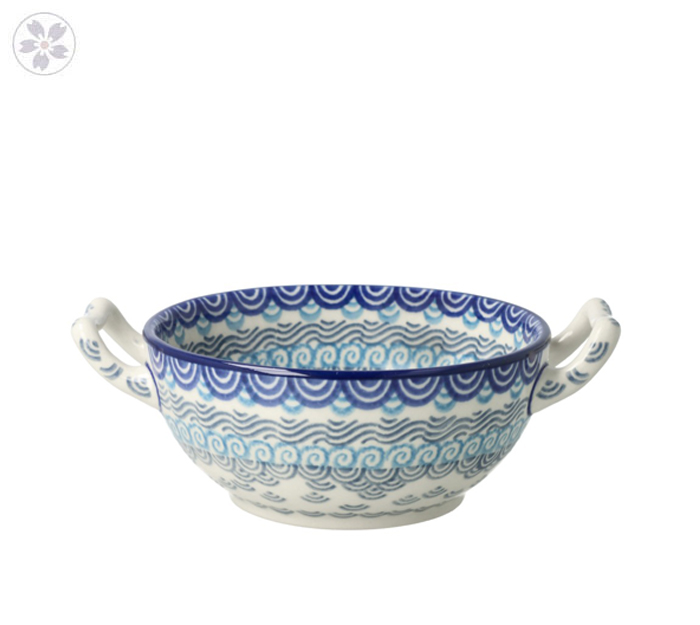 Miska fondue Ceramika Artystyczna Bolesławiec C61 dek2372X
