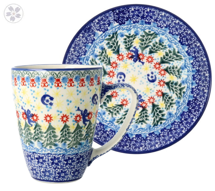 Zestaw NA START dekU4173 Ceramika Artystyczna Bolesławiec