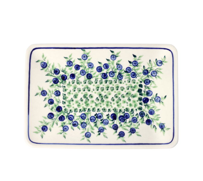 Talerz-tacka do sushi 22,0x15,2 cm GU2022DEK1208 Ceramika Bolesławiec