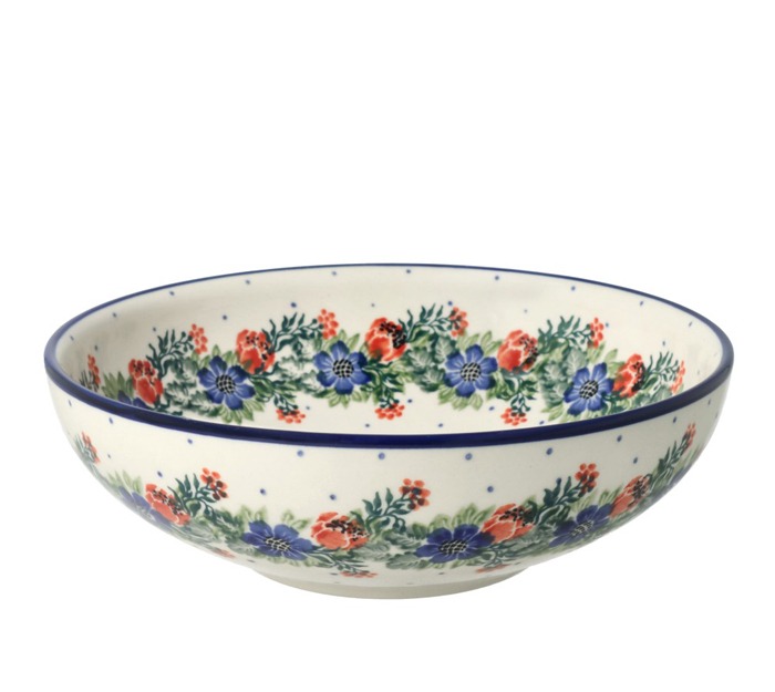 Miska Ø 19,7 cm Ceramika Artystyczna Bolesławiec E94 dek1535X