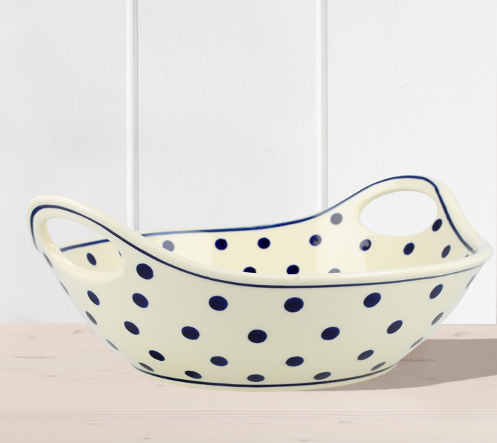 Miska Ø 24,5 x 22,3 cm V 0,9 L Bolesławiec gu1813dek37