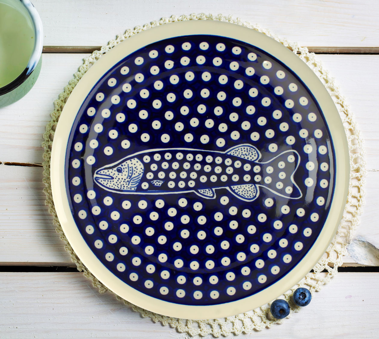 Talerz obiadowy duży ø 27,2 cm GU1014DEKDU984